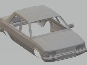 carrosserie imprimable peugeot 305 Modèles 3D en vedette