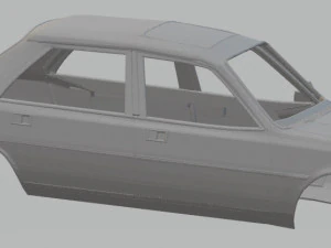 peugeot 305 printable body car 3D Print Model