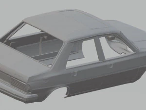 peugeot 305 printable body car 3D Print Model