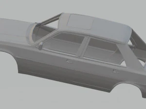 peugeot 305 printable body car 3D Print Model