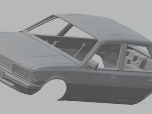 peugeot 305 printable body car 3D Print Model