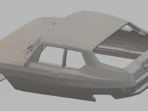 citroen sm yazdırılabilir g&ouml;vdeli araba 3D Baskı Modeli