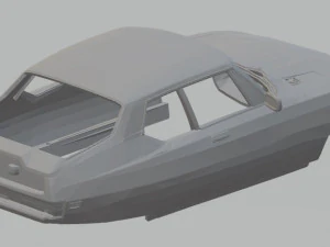 citroen sm yazdırılabilir g&ouml;vdeli araba 3D Baskı Modeli