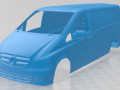 mercedes benz vito w639 2011 printable body van Model do druku 3D