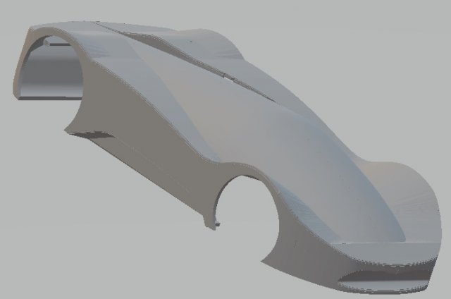 maserati birdcage printable body car 3D Baskı Modeli .c4d .max .obj .3ds .fbx .stl .blend 