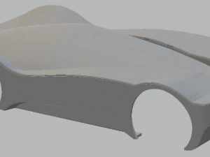 maserati birdcage printable body car 3D Print Model