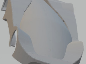maserati birdcage printable body car 3D Baskı Modeli