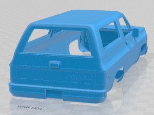 Chevrolet Blazer K5 1976 Printable Body Car 3D प्रिंट मॉडल
