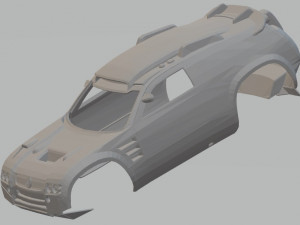 volkswagen tuareg dakar printable body car 3D Print Model