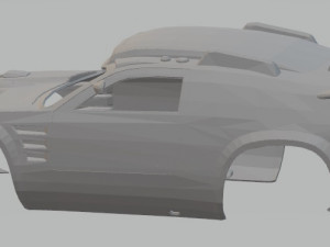 volkswagen tuareg dakar printable body car 3D Print Model