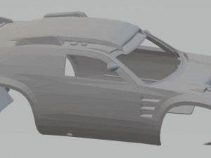 volkswagen tuareg dakar printable body car 3D Print Model
