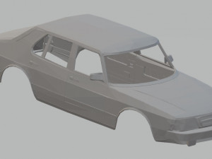 saab 900 printable body car Modèles 3D en vedette