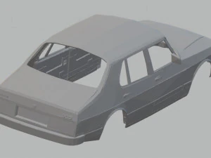 saab 900 printable body car 3D Print Model