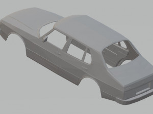 saab 900 printable body car Modelo de Impressão 3D