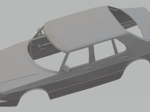 saab 900 printable body car Modelo de Impressão 3D