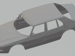 saab 900 printable body car 3D Print Model