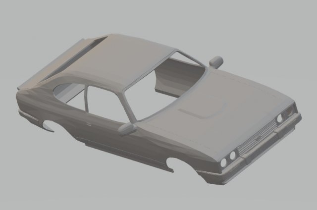 capri mk3 printable body car Modello di stampa 3D .c4d .max .obj .3ds .fbx .stl .blend 