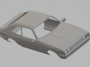 capri mk3 printable body car Modelo de impresión 3D
