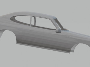 capri mk3 printable body car Modello di stampa 3D