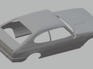 capri mk3 printable body car Modello di stampa 3D