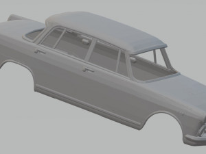 alfa romeo 2000 1957 printable body car 3D Принт Модель