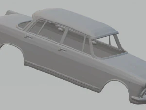 alfa romeo 2000 1957 printable body car 3D Print Model