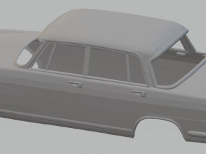 alfa romeo 2000 1957 printable body car 3D Принт Модель
