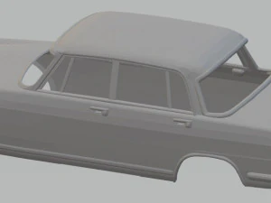 alfa romeo 2000 1957 printable body car 3D Print Model