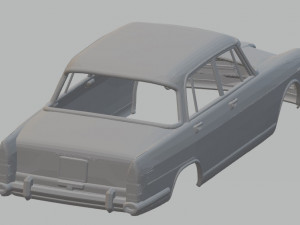 alfa romeo 2000 1957 printable body car 3D Принт Модель