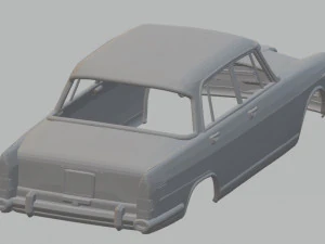 alfa romeo 2000 1957 printable body car 3D Print Model