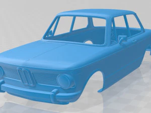 2002 1968 印刷可能なボディ車 3Dプリントモデル