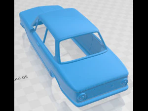 2002 1968 printable body car 3D Print Model