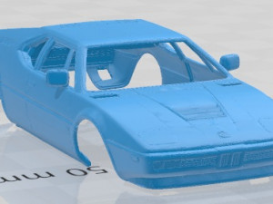 M1 E26 Printable Body Car 3D Принт Модель