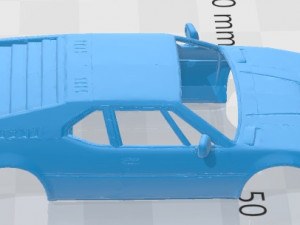 M1 E26 Printable Body Car 3D Принт Модель