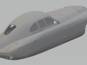 b-m-w 328 mm 1939 printable body car Modello di stampa 3D
