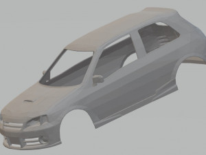 toyota starlet glanza printable body car 3D printmodel
