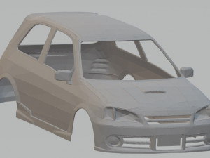 toyota starlet glanza printable body car 3D printmodel