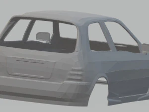 toyota starlet glanza carrocer&iacute;a imprimible coche Modelo de impresión 3D