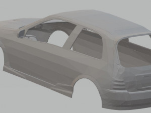 toyota starlet glanza printable body car 3D printmodel