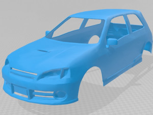 toyota starlet glanza printable body car 3D printmodel