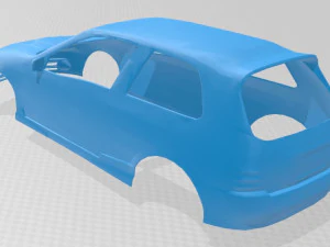 toyota starlet glanza carrocer&iacute;a imprimible coche Modelo de impresión 3D
