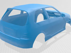 toyota starlet glanza carrocer&iacute;a imprimible coche Modelo de impresión 3D
