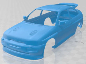 escort rs cosworth 1992 printable body car 3D Print Model