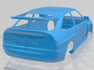 escort rs cosworth 1992 printable body car Modello di stampa 3D