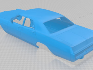 dodge polara 1972 printable body car 3D-printmodel