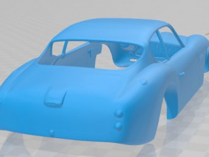 aston martin db4gt zagato 1960 printable body car 3D Принт Модель