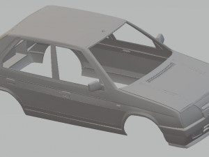 skoda favorit printable body car Modelo de Impressão 3D