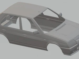 skoda favorit printable body car 3D Print Model