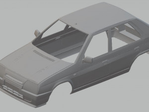 skoda favorit printable body car 3D Принт Модель