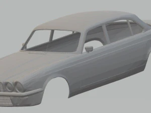 jaguar xj6 sedan printable body car 3D Print Model